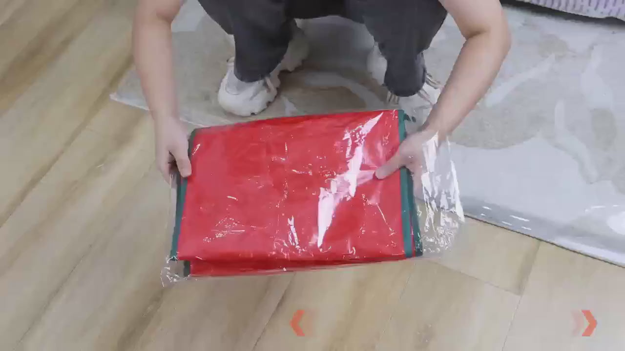 Ekstra solid opbevaringspose til julepapir