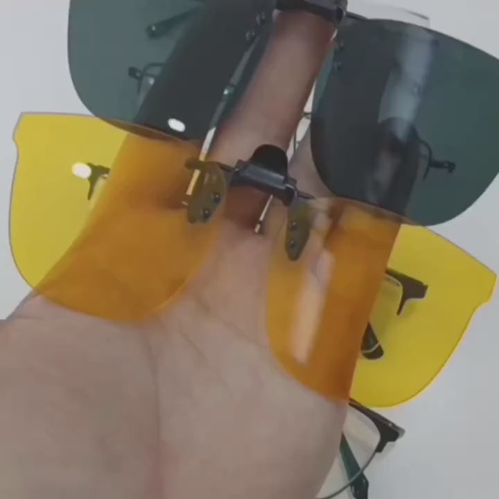 Nat brille som reducerer belastning af dine øjne (Clip nat brille)