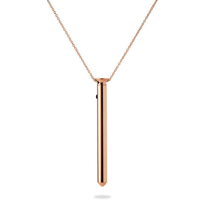 Crave erotisk halssmykke - Vesper chain vibrator necklace rose gold
