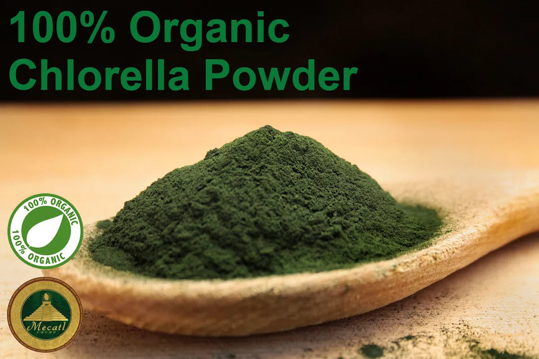 Økologisk chlorella pulver 1 kg