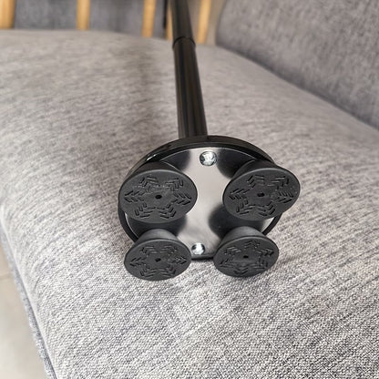 Sammenklappelig Stok med Fire Ben – Ekstra Håndtag, LED-lys og Alarm