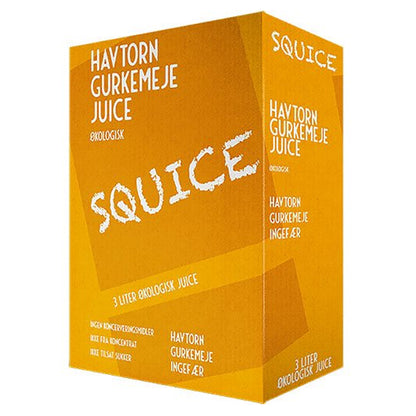 Squice Havtorn ( Økologisk juice med havtorn, gurkemeje og ingefær)