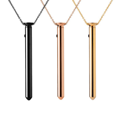 Vesper 2 vibratorhalskæden (Sort)