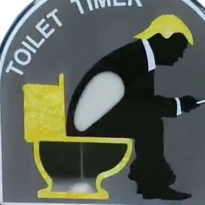 Toilet timeglas (med skægge motiver)