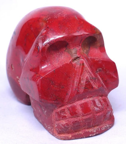 Beautiful jasper skull