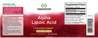 Alpha Lipoic Acid 600 mg 60 stk.