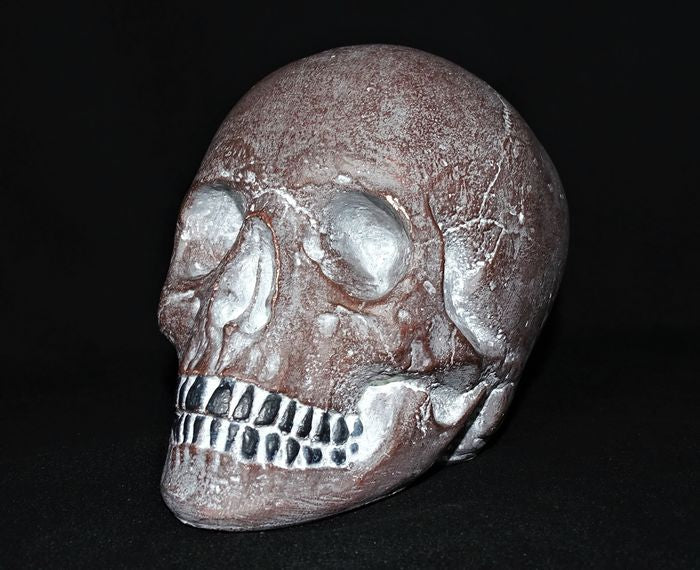 Skull classic - memento mori - artificial stone