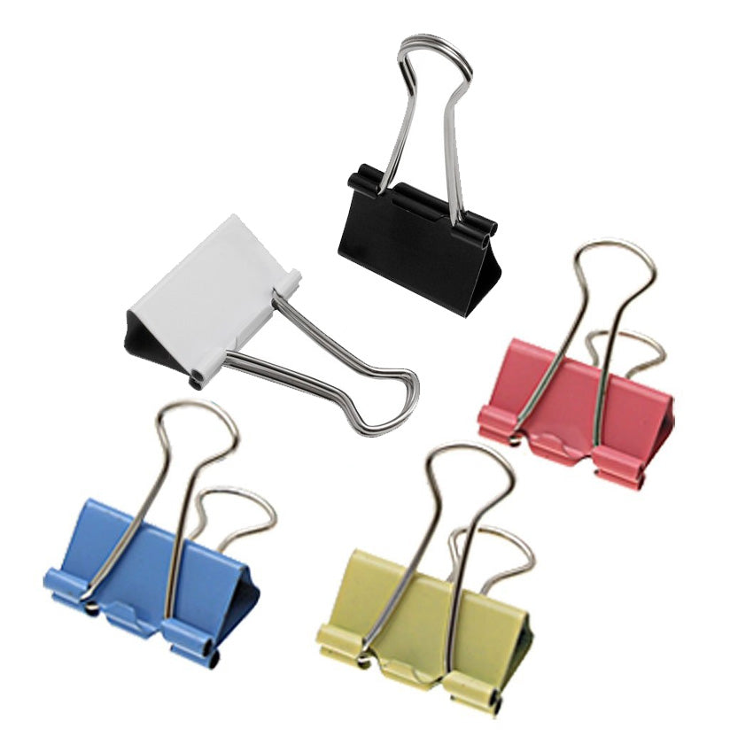 Sorte metalklemmer fra 19 mm til 51 mm