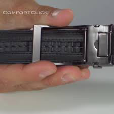 Comfort Click - hvis bæltet ikke passer - fåes i sort eller brun ( Se video )