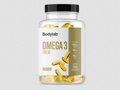 Bodylab Omega 3 (120 stk) Fiskeolie