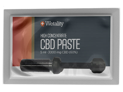 Wetality CBD Paste CBD: 3000 mg, THC: &lt; 0.2%