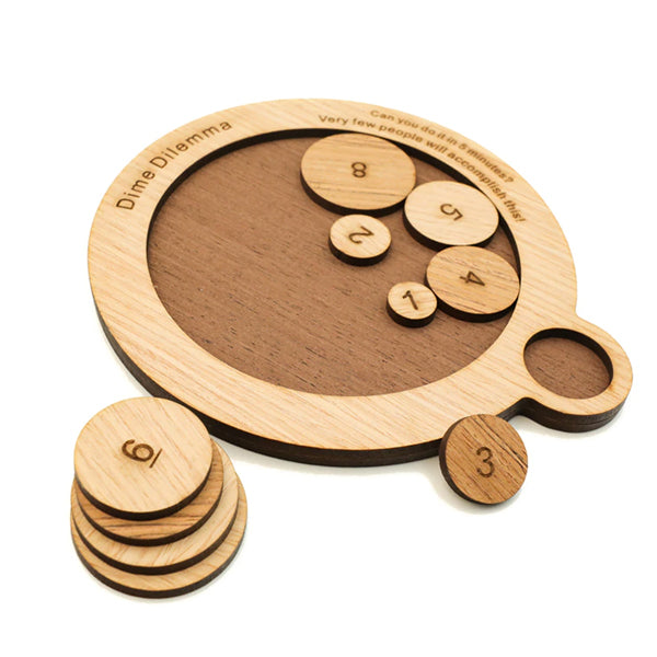 Coins 3D træpuslespil