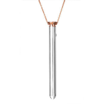 Crave erotisk halssmykke - Vesper vibrator necklace rose gold