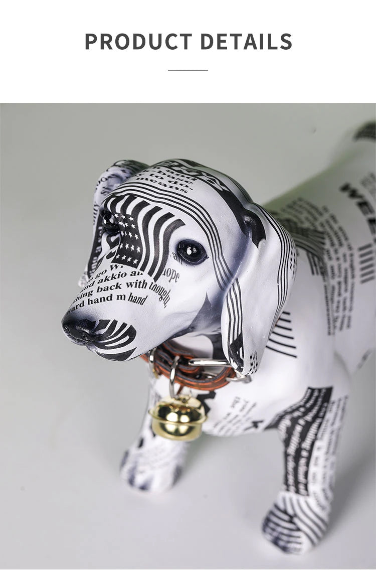 Dekorativ unik Gravhund - Kreative farverige figurer