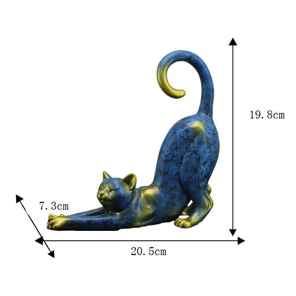 Model Dovne katte - Kreative farverige figurer