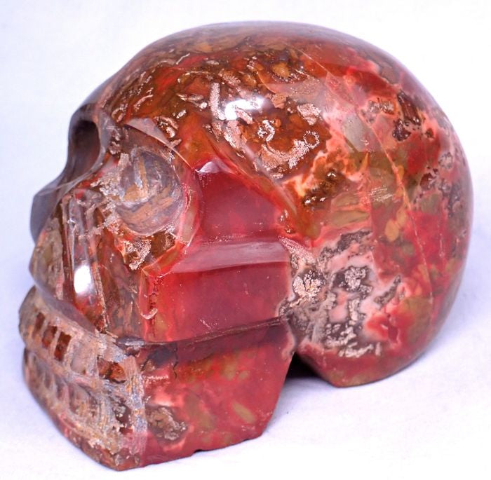 Stone: beautiful jasper skull