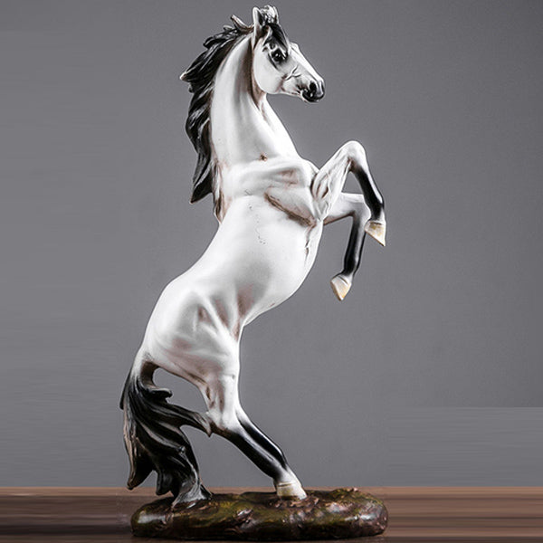 Model Hvid hest 1 - Kreative farverige figurer