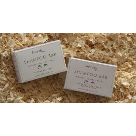 Friendly Shampoo bar, 100% naturlig og vegansk