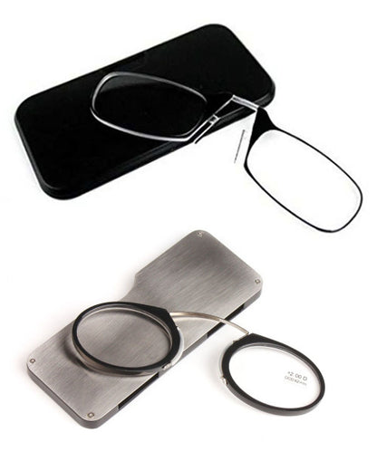 Næsebrille med hylster i assorterede design