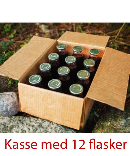Kirsebærsaft fra Gikisa - Kasse med 12 flasker