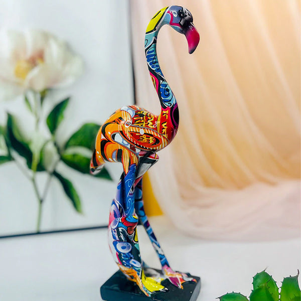 Model Graffiti Flamingo