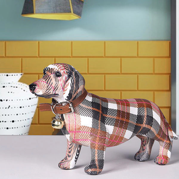 Model Gravhund A - Kreative farverige figurer