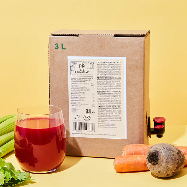 Økologisk grøntsagssaft 3 l Bag-in-Box