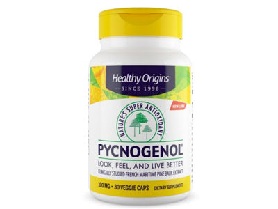 Healthy Origins Pycnogenol 100 mg 30 Veggie Capsules