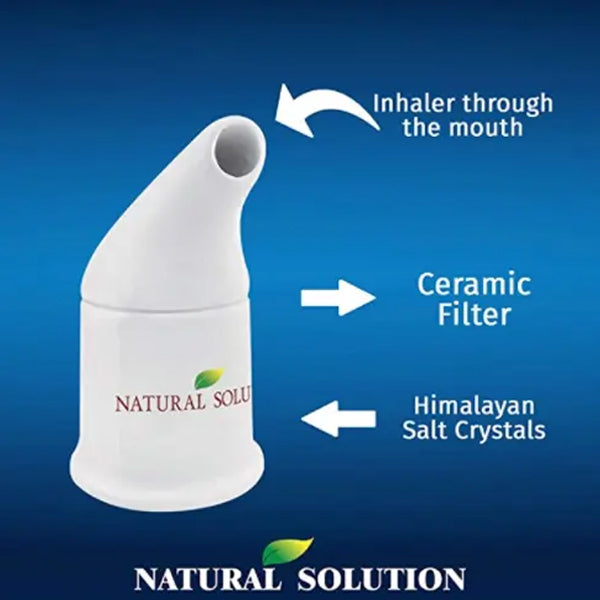 Saltpibe mod KOL, Høfeber/Pollen og Astma. Himalayan Salt Inhaler with Salt