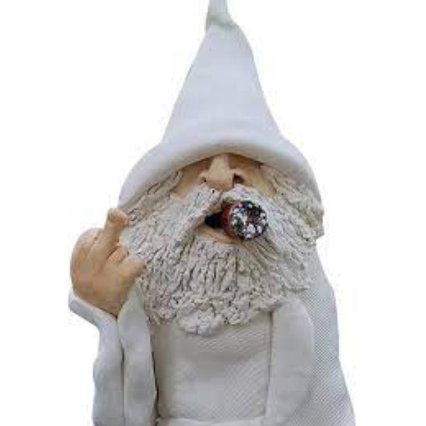 Hvid nisse (Cigar + Fuck finger)