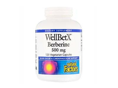 Natural Factors, WellBetX, Berberine, 500 mg