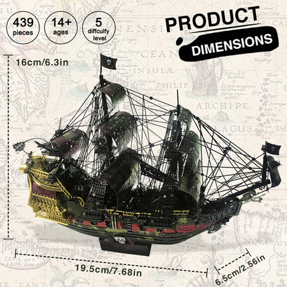 Piratskib Gør-det-selv-modelbyggesæt