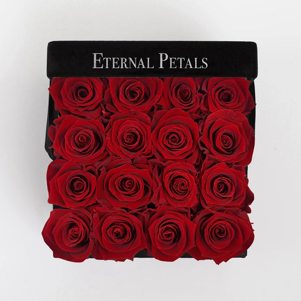 Deep Love - Black Flower - Roser som holder ca. 1 år