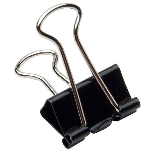 Sorte metalklemmer fra 19 mm til 51 mm
